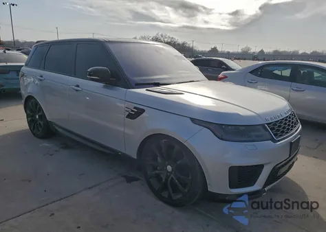 2019 Land Rover Range Rover Sport Hse z USA, uszkodzony, nr VIN SALWR2RV1KA420091